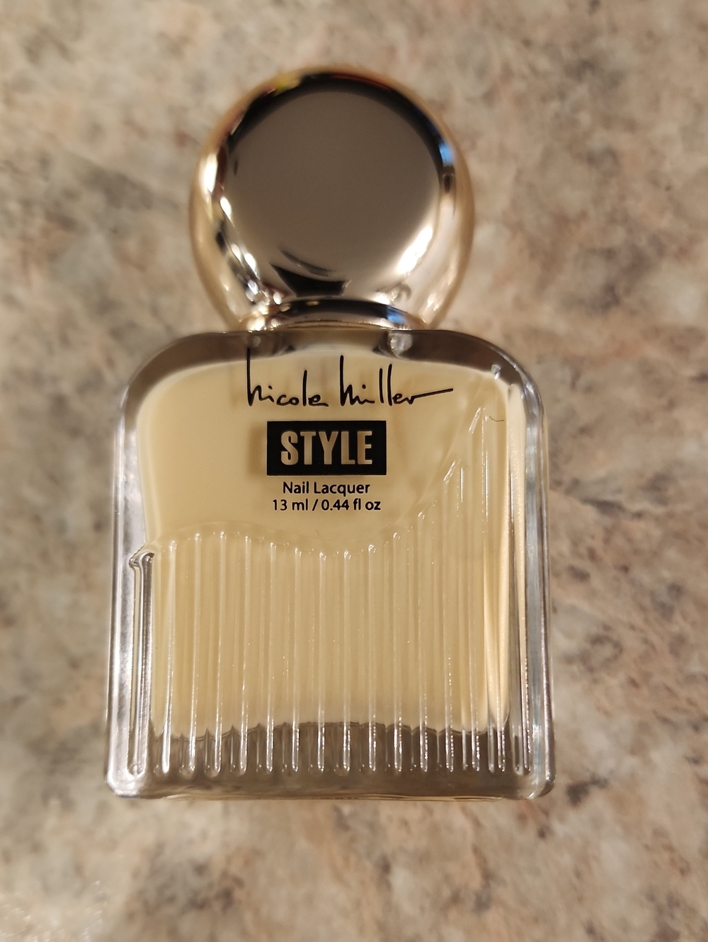 Nicole Miller Style Nail Lacquer - Soft Lemon Cream - NEW